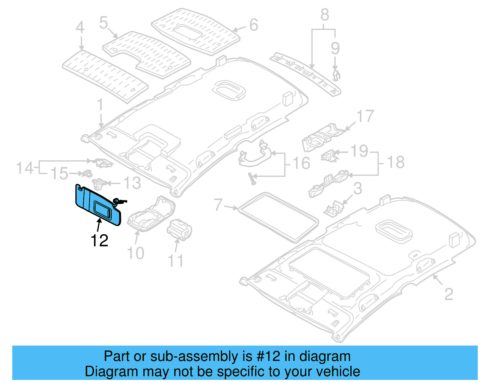 Sun 1K0-857-551-AF-3H8 - View 6