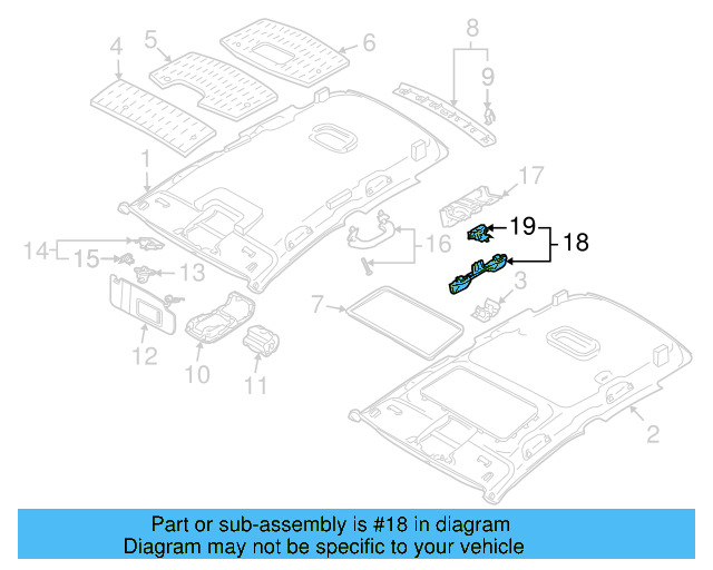 Mount Bracket 1K0-858-685-C - View 14