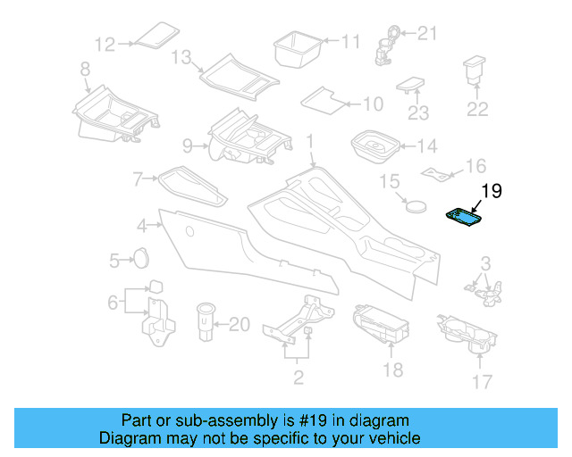 Liner 1K0-863-301-B-71N - View 8