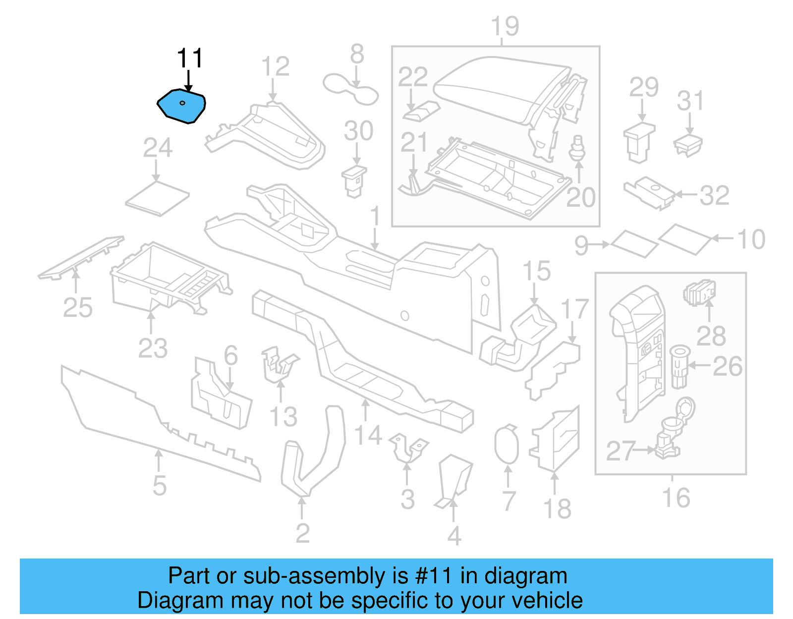 Sound Absorber 1K0-864-220 - View 12