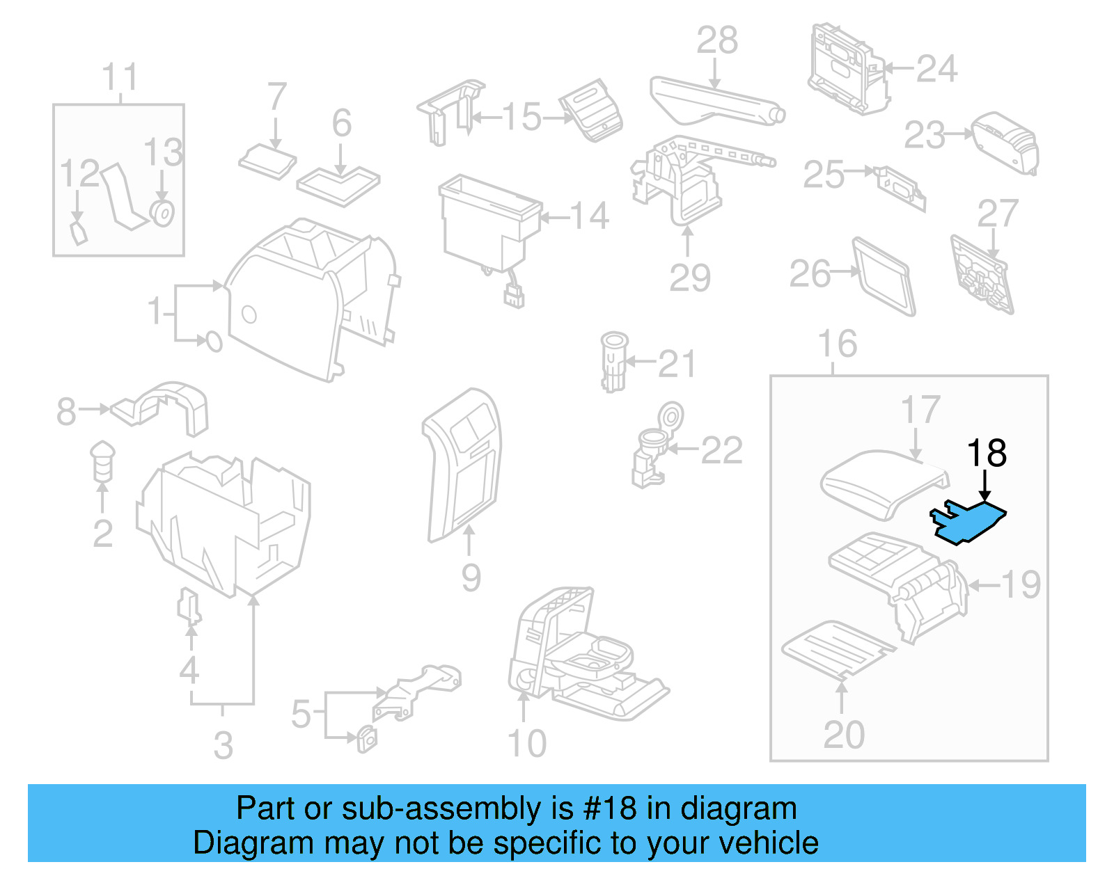 Rear Cover 1K0-864-249-B-9B9