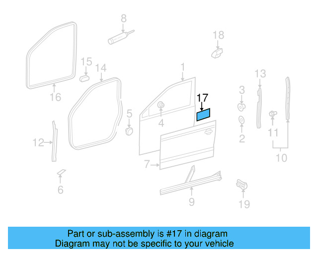 Sound Absorber 1K0-864-725 - View 2