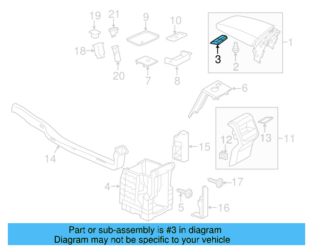 Side Cover Clip 1K0-867-388-A - View 146