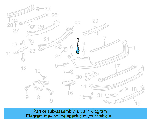 Mount Bracket Nut N-015-082-10 - View 24