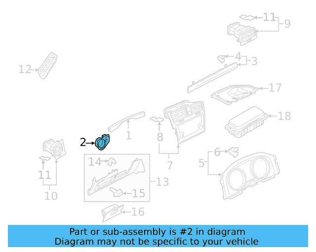 Side Cover Clip 1K0-867-388-A - View 206
