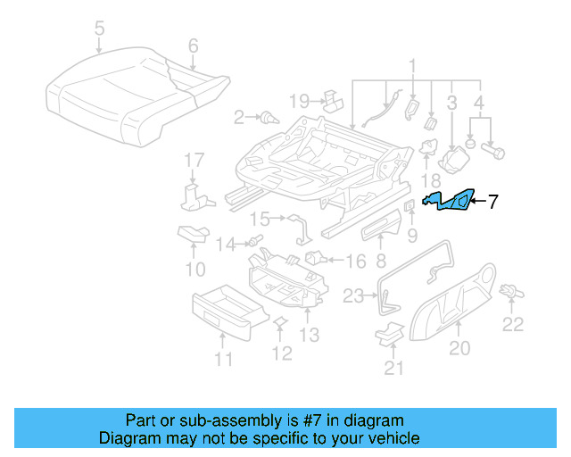 Adjust Lever 1K0-881-092-B - View 38