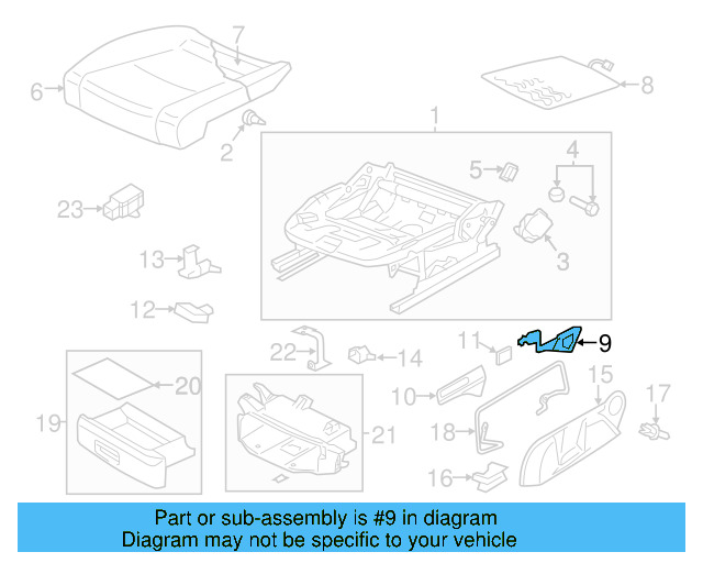 Adjust Lever 1K0-881-092-B - View 32
