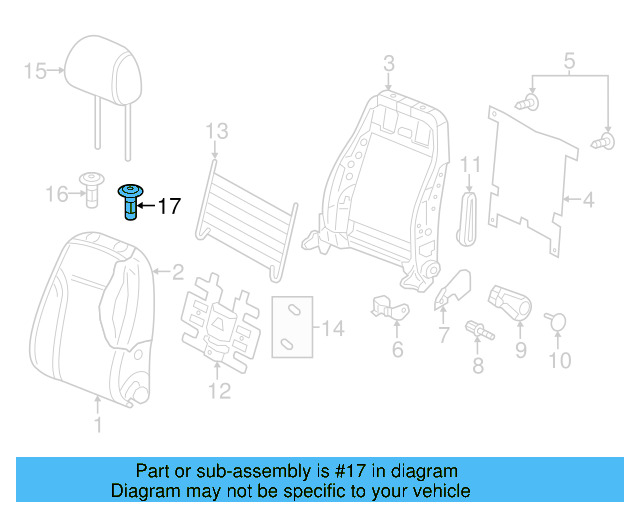 Headrest Guide 1K0-881-920-N-95T - View 41