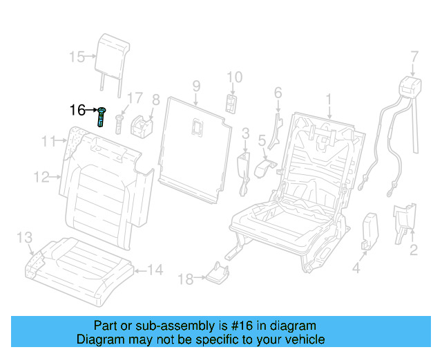 Headrest Guide 1K0-881-920-AD-ZA2