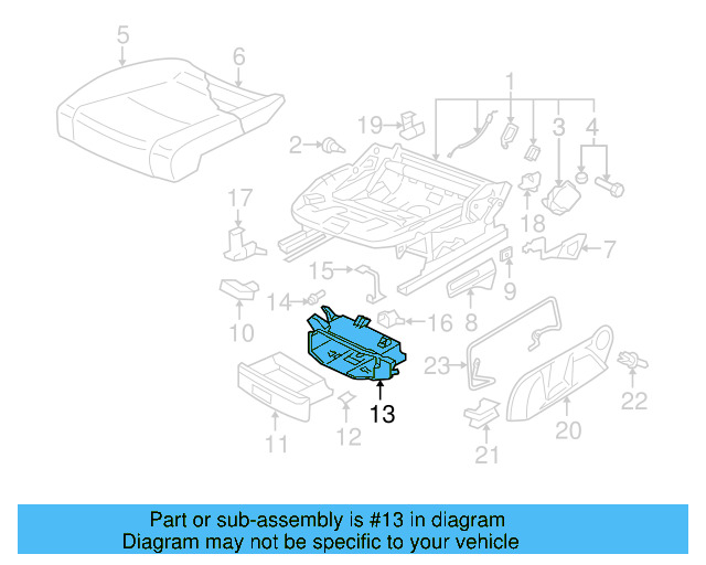 Bracket 1K0-881-547-A - View 10