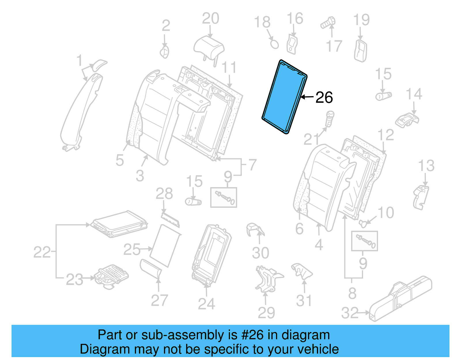 Frame 1K0-885-219-82V - View 2