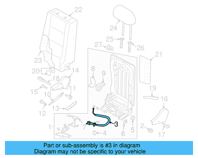 Release Cable 1K0-885-343-J - View 5