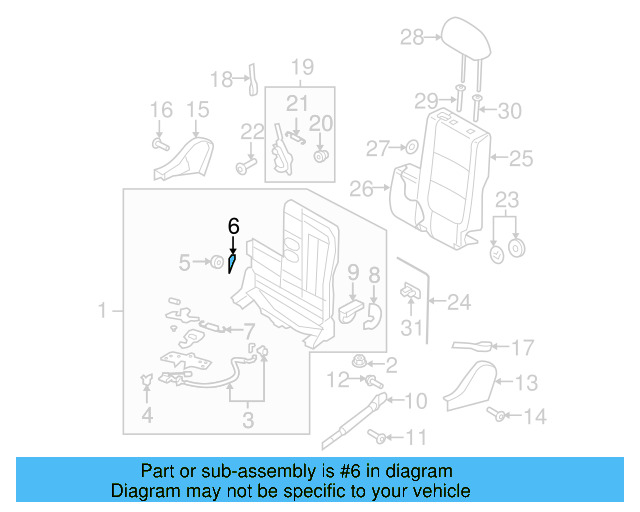 Roller Clip 1K0-885-767-B - View 2