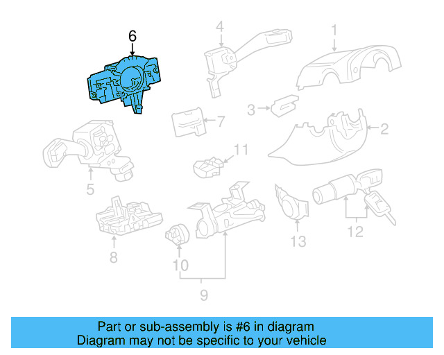 Switch Housing 1K0-905-141 - View 12