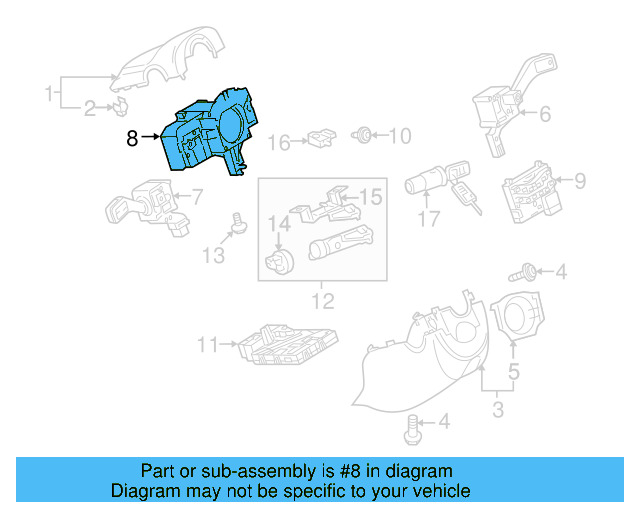 Switch Housing 1K0-905-141 - View 13