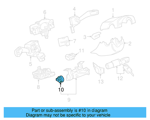 Ignition Switch 1K0-905-849-B - View 20