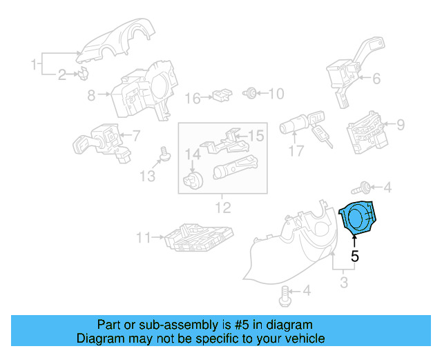 Cylinder Bezel 1K0-905-869-A-9B9 - View 30
