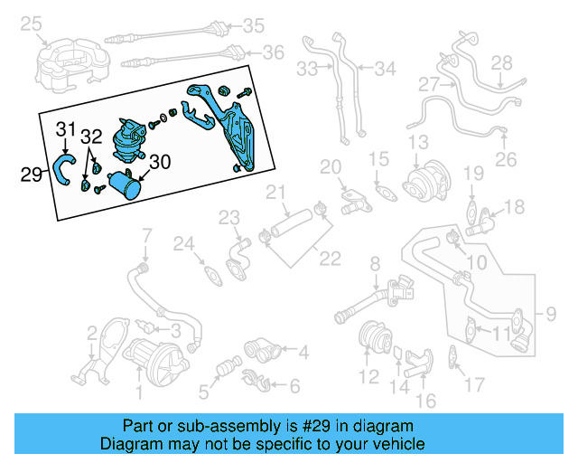 Evaporative Emissions System Leak Detection Pump 1K0-906-201-D - View 18