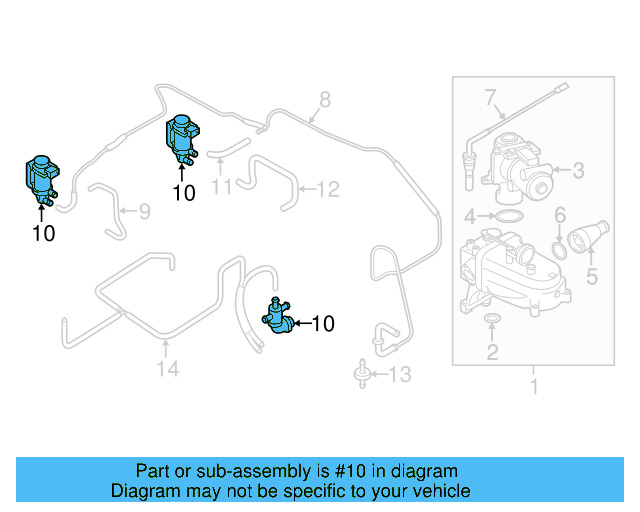 Solenoid Valve 1K0-906-283-A - View 28
