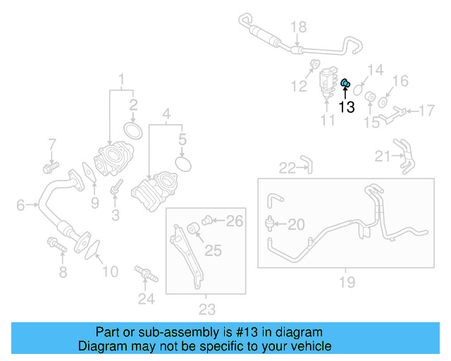 Spacer 1K0-906-435 - View 9