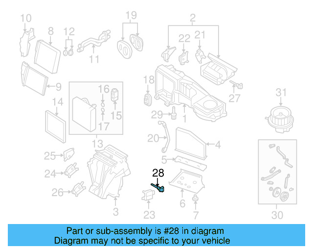 Temp Sensor 1K0-907-543-E - View 10