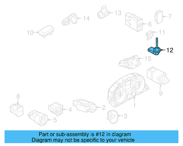 Temp Sensor 1K0-907-543-E - View 11