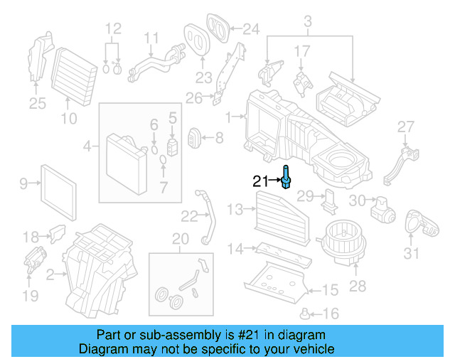 Temp Sensor 1K0-907-543-F - View 60