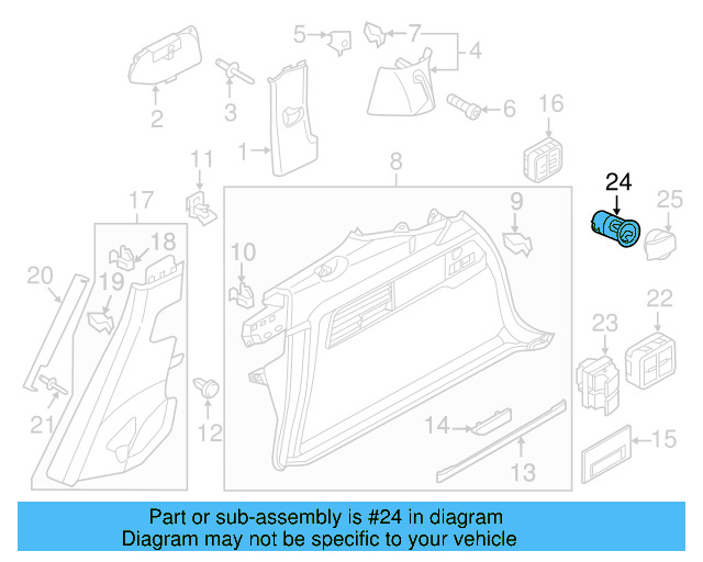 Power Outlet 1K0-919-309 - View 65