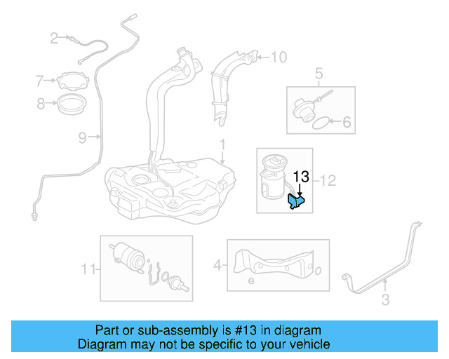 Fuel Gauge Sending Unit 1K0-919-673-AF - View 15