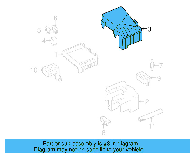 Fuse Box Cover 1K0-937-132-F - View 24