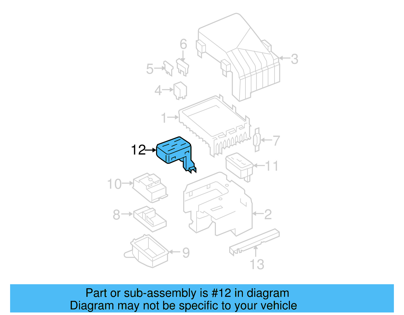 Contact Housing 1K0-937-700-B - View 27