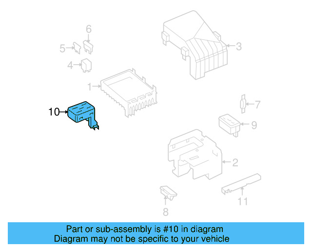 Contact Housing 1K0-937-700-B - View 48