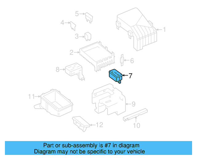 Contact Housing 1K0-937-700-B - View 25