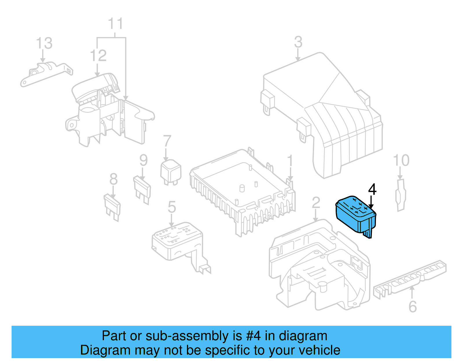 Contact Housing 1K0-937-701-B - View 42