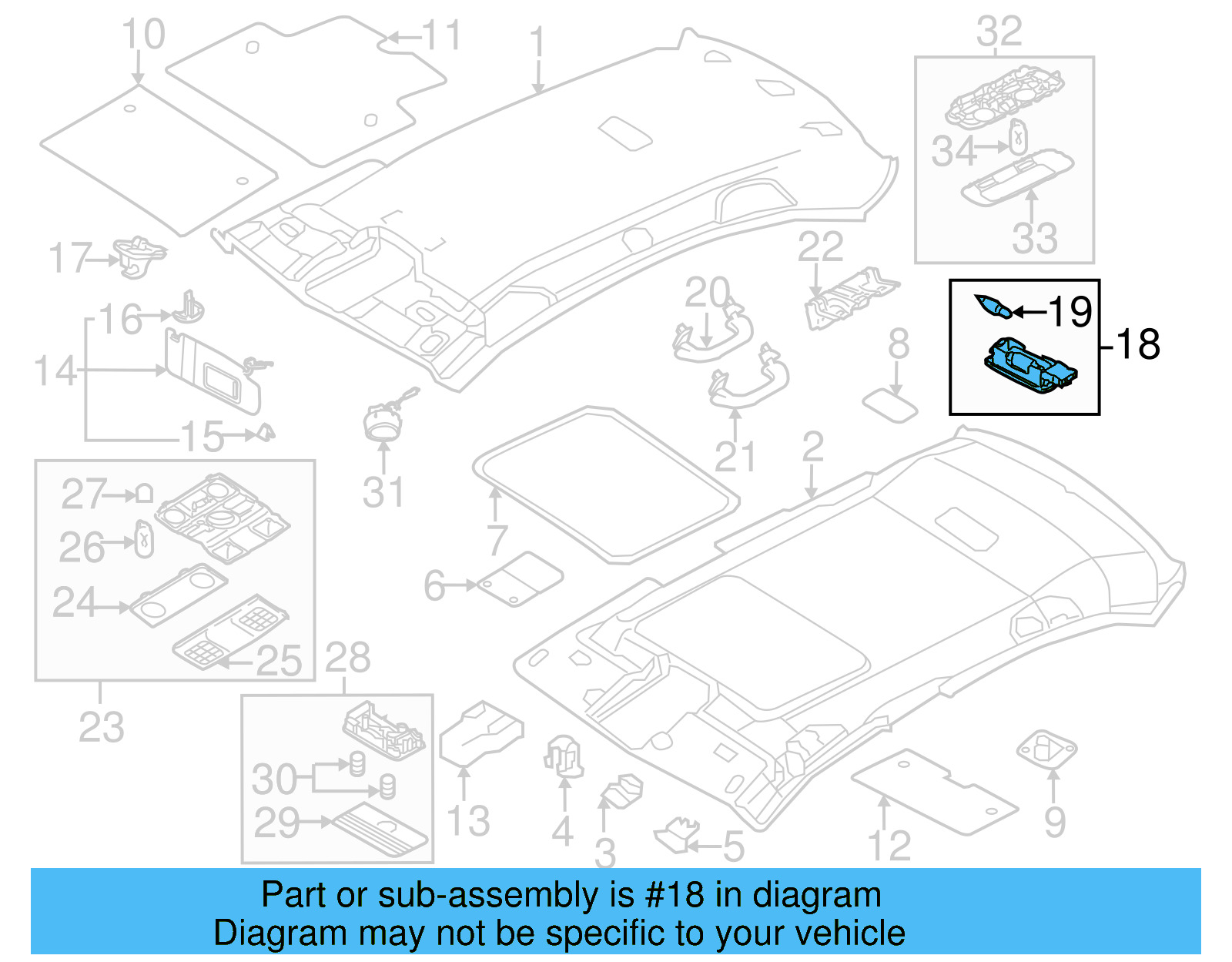 Visor Lamp 1K0-947-109-Y20 - View 29