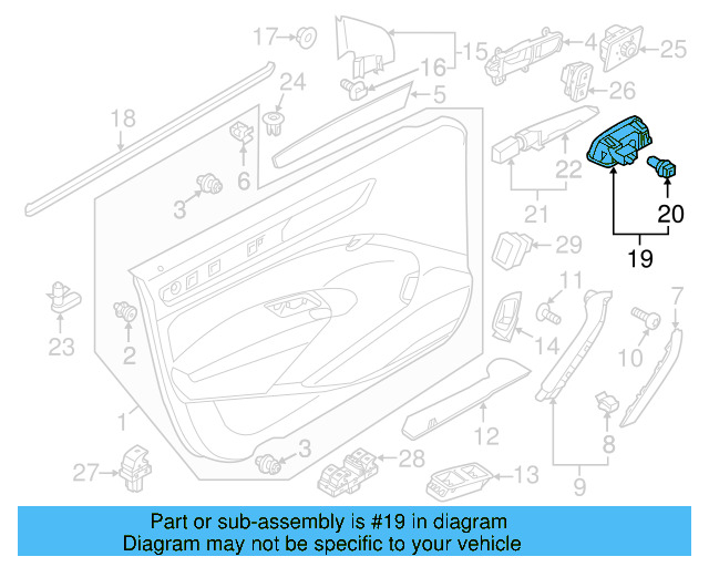 Courtesy Lamp 1K0-947-411-A - View 46