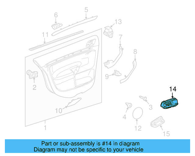 Courtesy Lamp 1K0-947-411-A - View 11