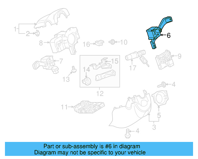 Wiper Switch 1K0-953-519-J-9B9 - View 5