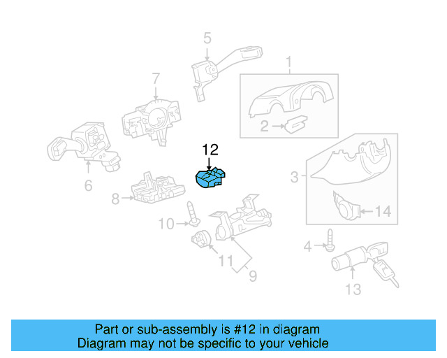 Catch 1K0-953-527-D - View 11