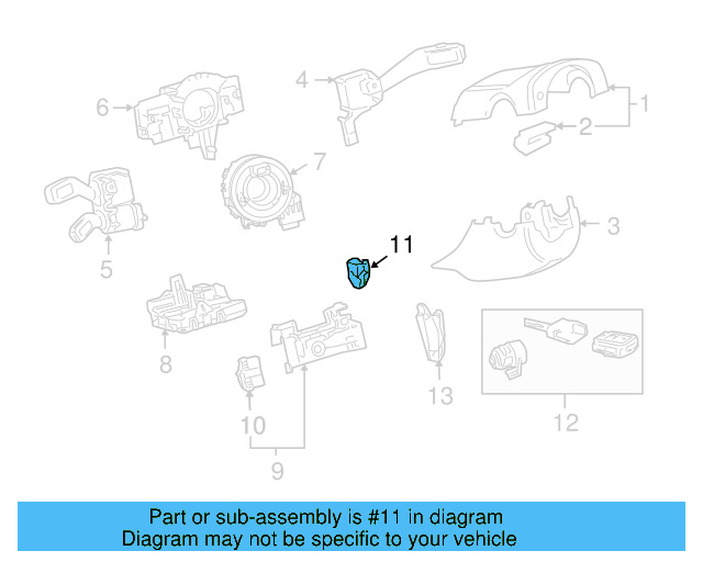 Catch 1K0-953-527-D - View 14