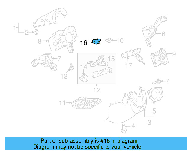 Catch 1K0-953-527-D - View 15