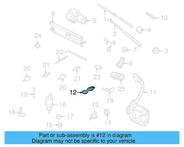 Reservoir Cap 1K0-955-455 - View 94
