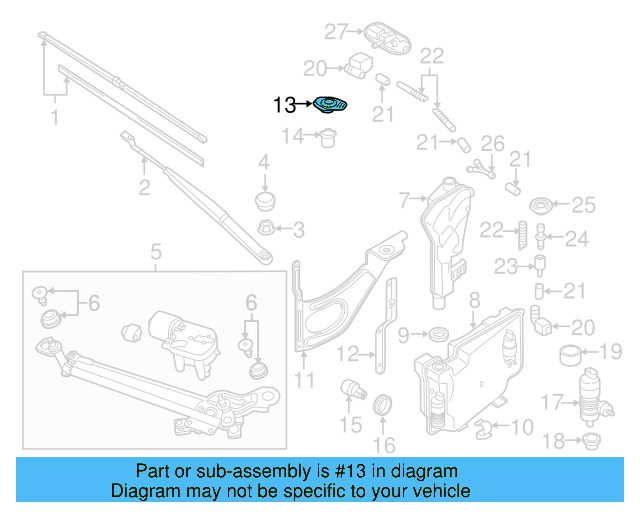 Reservoir Cap 1K0-955-455 - View 15