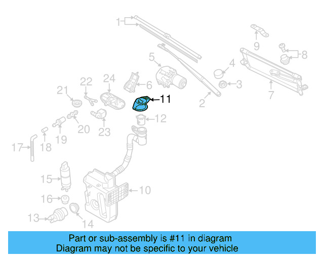 Reservoir Cap 1K0-955-455 - View 16