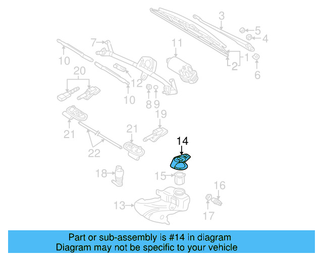 Reservoir Cap 1K0-955-455 - View 17