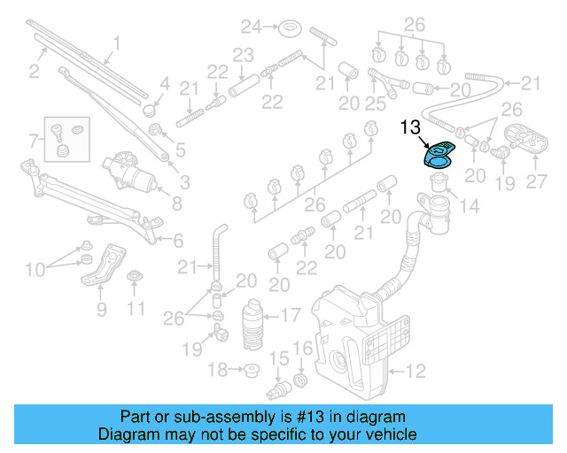 Reservoir Cap 1K0-955-455 - View 26