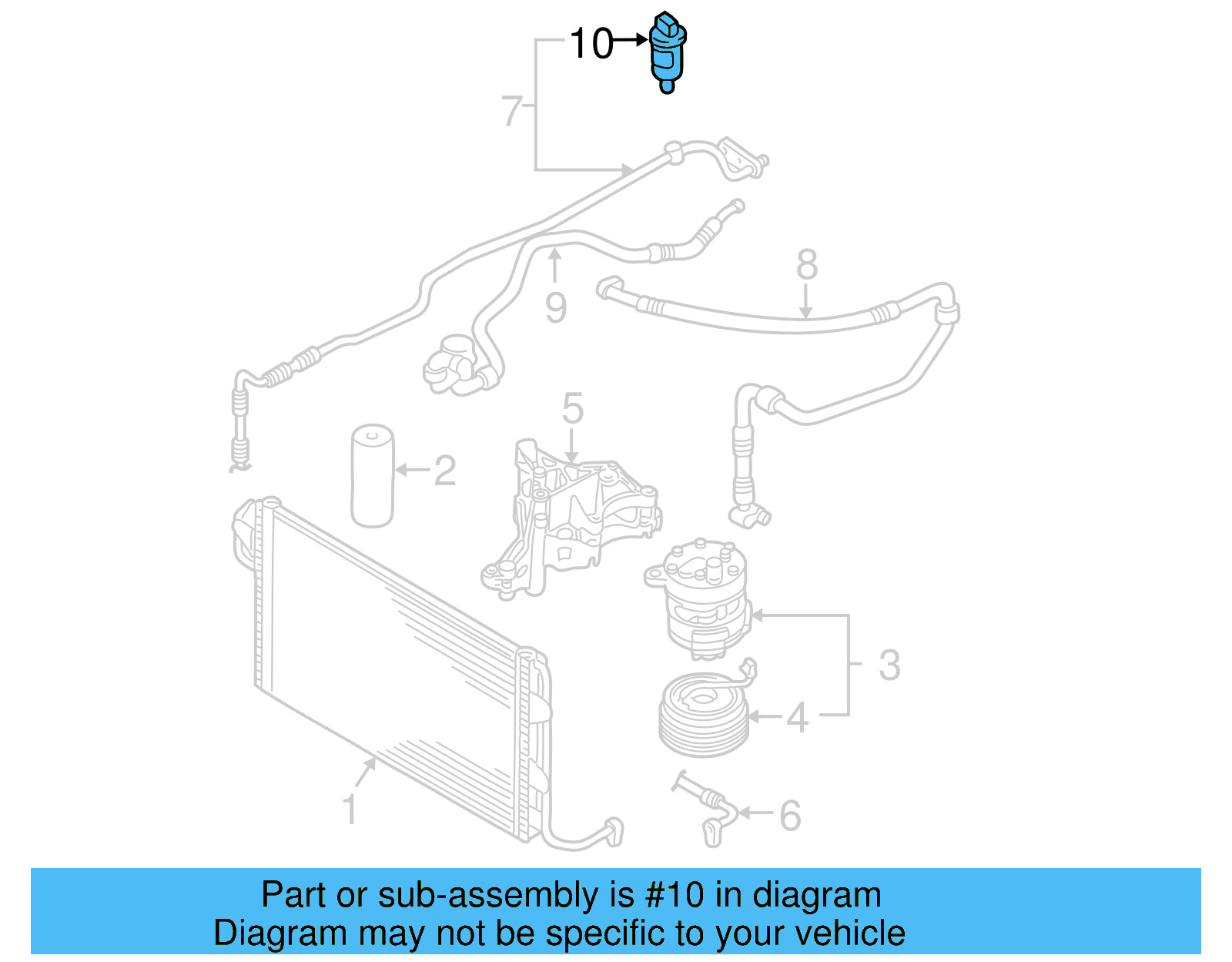 Pressure Sensor 1K0-959-126-E - View 26