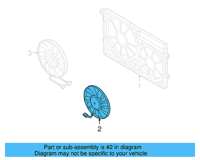 Fan & Motor 1K0-959-455-ET - View 13