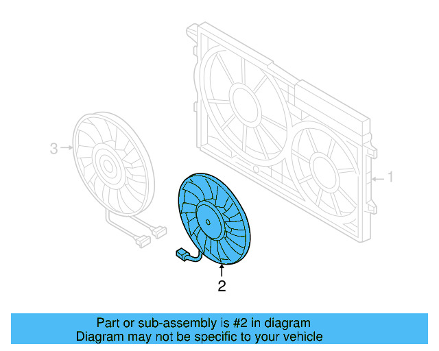 Fan & Motor 1K0-959-455-ET - View 14