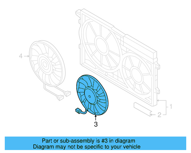 Fan & Motor 1K0-959-455-ET